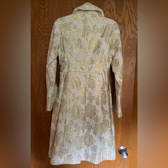 Isaac Mizrahi for Target Gold Rose Coat *RARE* - Picture 3 of 9